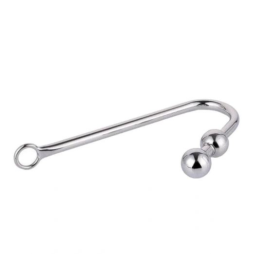 Anal Hooks Hook Two 4417 Anal Stainless Balls Steel Pleasurable 0202